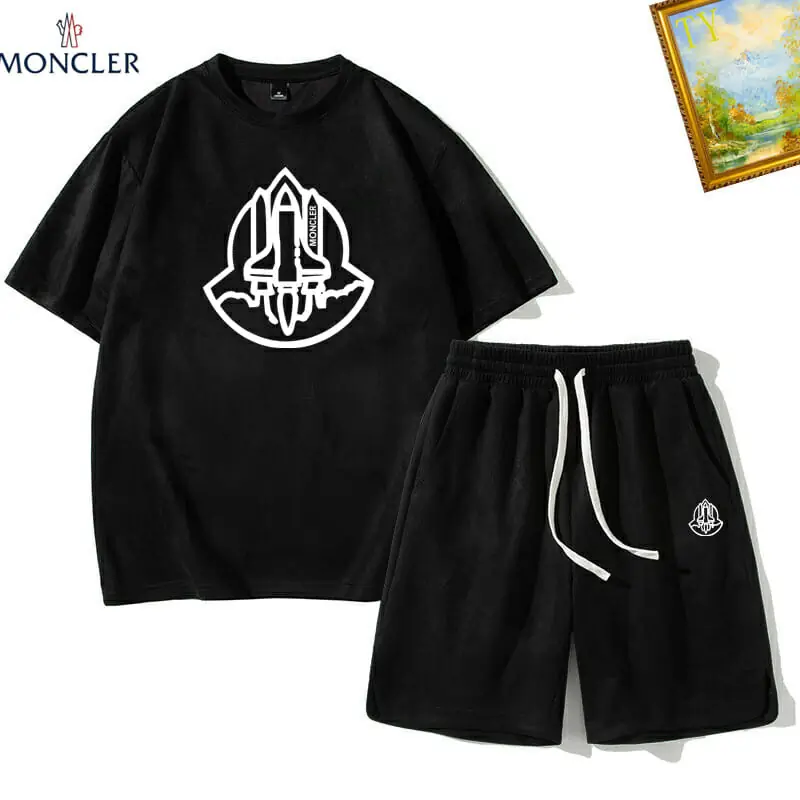 moncler survetements manches courtes pour homme s_12353b4:MONCLER Survetement pour homme